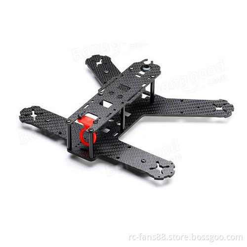 Kingkong 210GT Lite 210MM Carbon Fiber FPV Racing Frame w/ 3 Universal Camera Lens Adjustable Holder